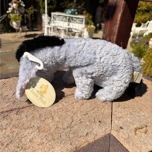 Disney Classic Pooh Eeyore Gray and Black Plush